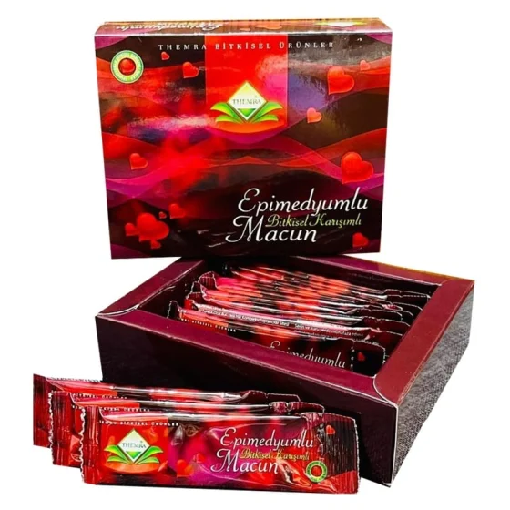 Macun Epimedium Themra – Boîte de 12 Sticks x 12 g | Format nomade