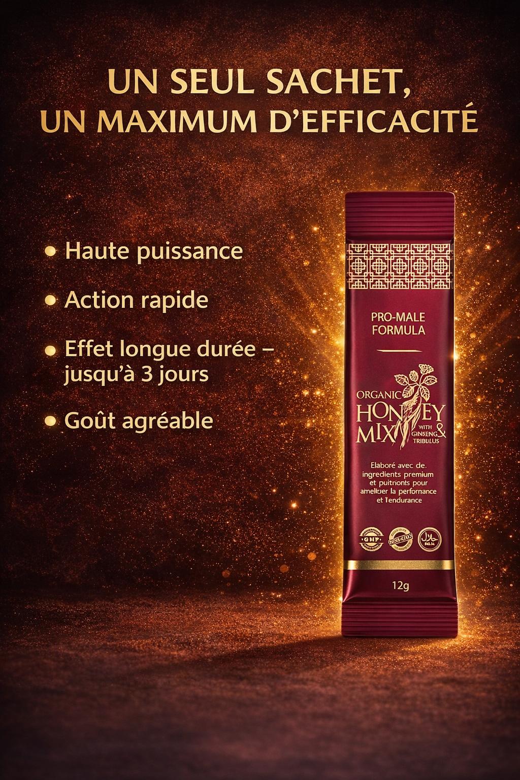 complément vitalité masculine naturel en sticks bio