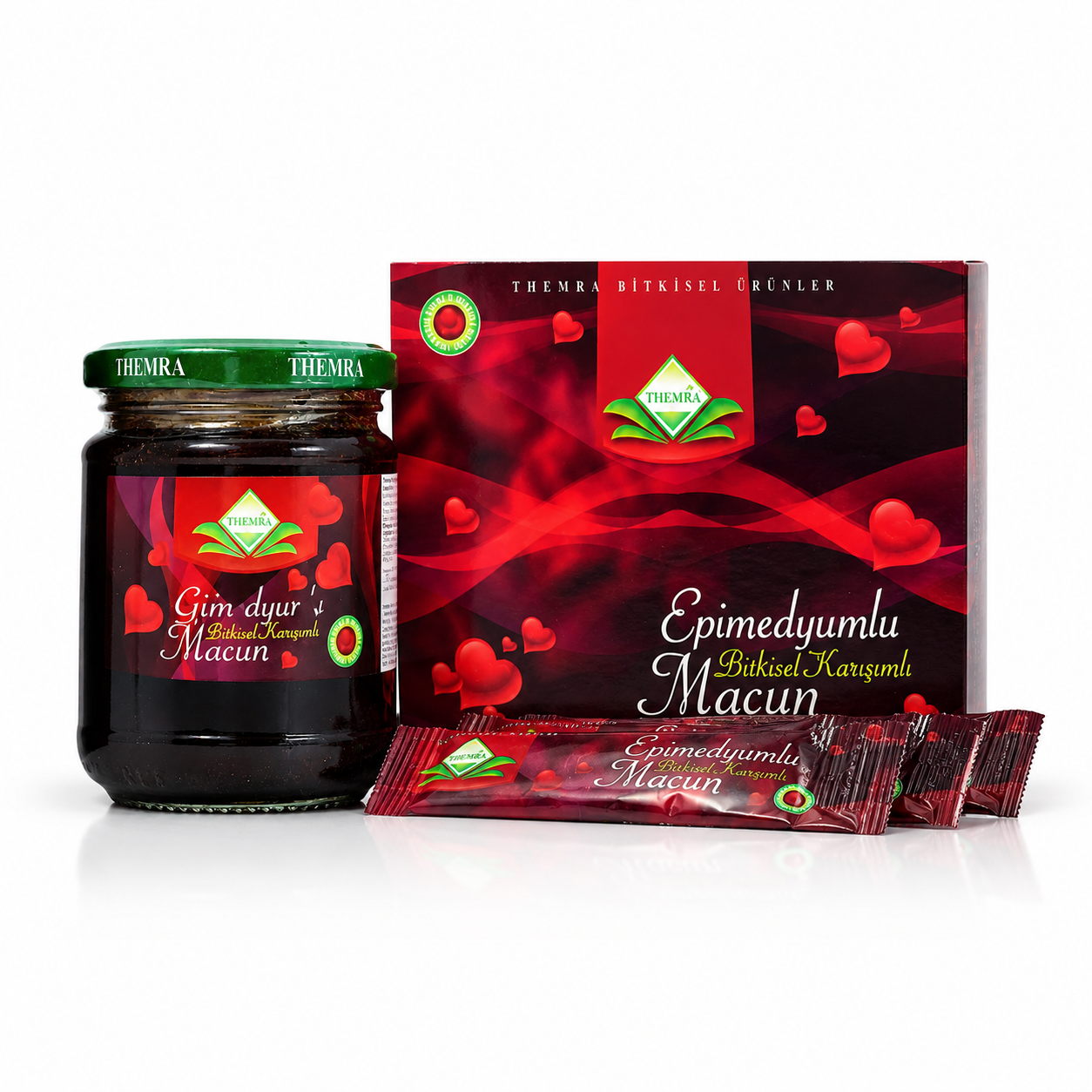 Pack Duo Macun Epimedium Themra — Pot 240 g + Boîte de 12 Sticks