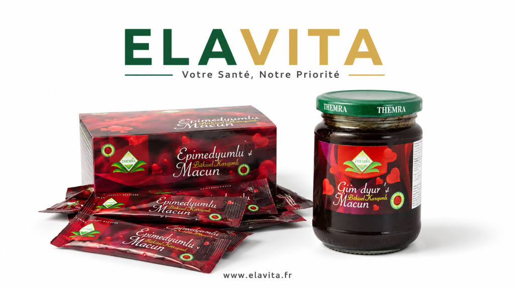 Découvrez Elavita, référence premium du Macun Epimedium et du miel aphrodisiaque en Europe, avec une gamme complète, une livraison rapide et gratuite, un abonnement 6 mois et une offre grossiste sur elavita.fr.